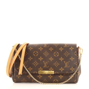 Louis Vuitton Favorite Handbag Monogram Canvas MM