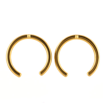 Valentino Hoop Earrings Metal