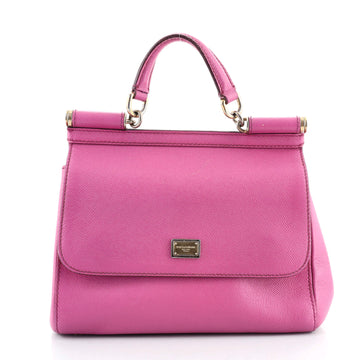 Dolce & Gabbana Miss Sicily Bag Leather Medium