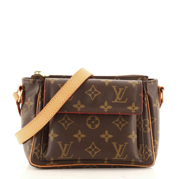 Louis Vuitton Viva Cite Handbag Monogram Canvas PM