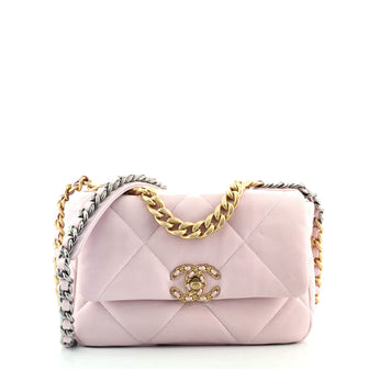 Chanel 19 Flap Bag Quilted Lambskin Medium