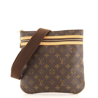 Louis Vuitton Bosphore Pochette Monogram Canvas Shoulder Bag