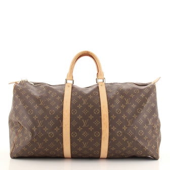 Louis Vuitton Keepall Bag Monogram Canvas 55