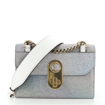 Christian Louboutin Elisa Shoulder Bag Glitter Mini