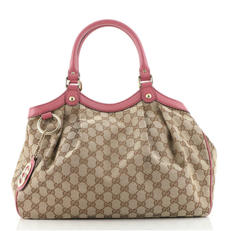 Gucci Sukey Tote GG Canvas Medium