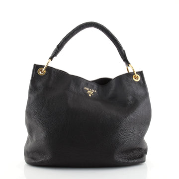 Prada Rolled Hobo Vitello Daino Large