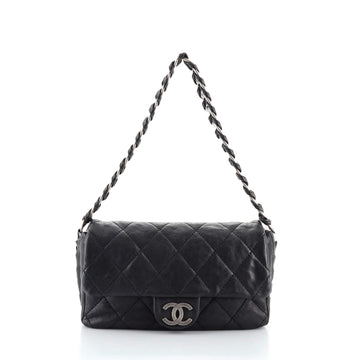 Chanel Modern Chain Flap Bag Quilted Calfskin Medium