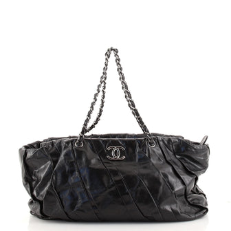 Chanel Twisted Tote Glazed Calfskin East West