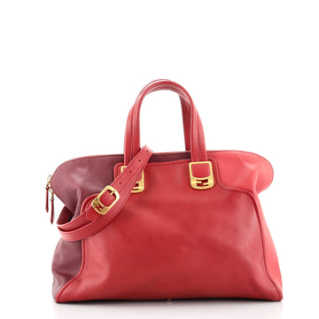 Fendi Chameleon Satchel Leather Large