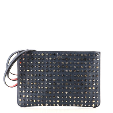 Christian Louboutin Loubiclutch Studded Leather