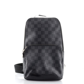 Louis Vuitton Avenue Sling Bag Damier Graphite