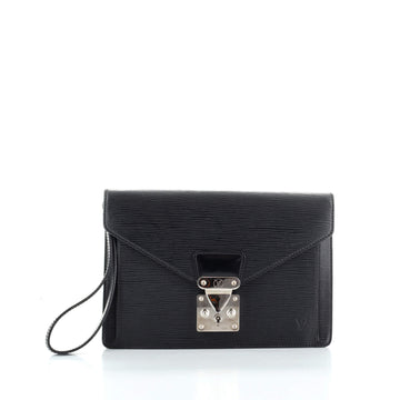 Louis Vuitton Dragonne Pochette Epi Leather
