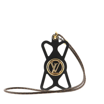Louis Vuitton Louise Phone Holder Monogram Canvas and Silicone