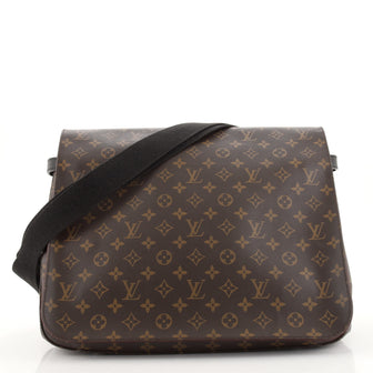Louis Vuitton Drake Messenger Bag Macassar Monogram Canvas