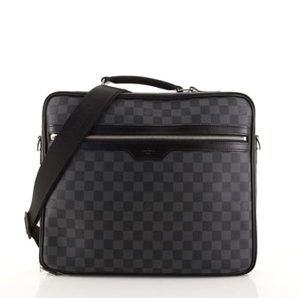Louis Vuitton Steeve Briefcase Damier Graphite