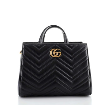 Gucci GG Marmont Tote Matelasse Leather Small