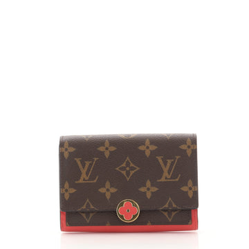 Louis Vuitton Flore Compact Wallet Monogram Canvas