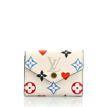 Louis Vuitton Zoe Wallet Limited Edition Game On Multicolor Monogram