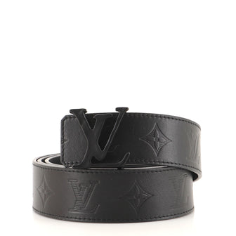 Style Society - LV reversible belt - Monogram / Black. Sourced for