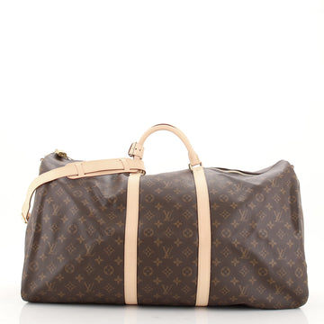 Louis Vuitton Keepall Bandouliere Bag Monogram Canvas 60