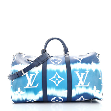 Louis Vuitton Keepall Bandouliere Bag Limited Edition Escale Monogram Giant 50
