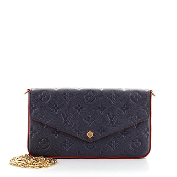 Louis Vuitton Felicie Pochette Monogram Empreinte Leather