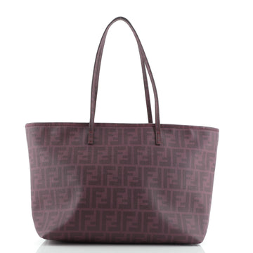 Fendi Roll Tote Zucca Coated Canvas Medium