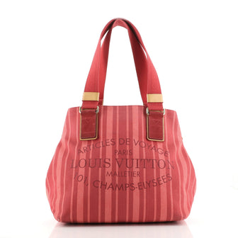 Louis Vuitton Articles de Voyage Beach Cabas Printed Canvas PM