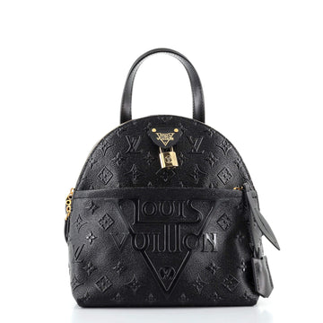 Louis Vuitton Moon Backpack Embossed Monogram Midnight Canvas
