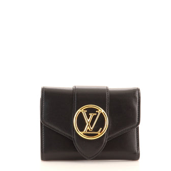 Louis Vuitton LV Pont 9 Wallet Leather Compact