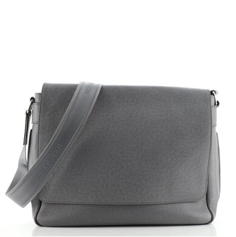 Louis Vuitton Roman Handbag Taiga Leather PM