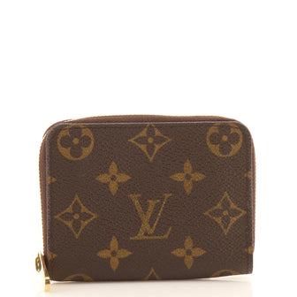 Louis Vuitton Zippy Coin Purse Monogram Canvas