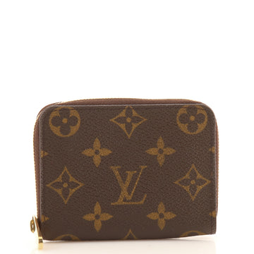 Louis Vuitton Zippy Coin Purse Monogram Canvas