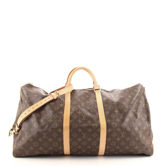 Louis Vuitton Keepall Bandouliere Bag Monogram Canvas 60
