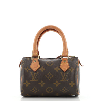 Louis Vuitton Speedy Mini HL Handbag Monogram Canvas