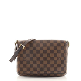 Louis Vuitton Musette Tango Handbag Damier