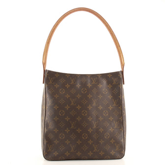 Louis Vuitton Looping Handbag Monogram Canvas GM