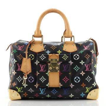 Louis Vuitton Speedy Handbag Monogram Multicolor 30