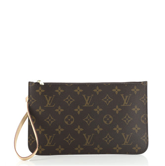Louis Vuitton Neverfull Pochette Monogram Canvas Large