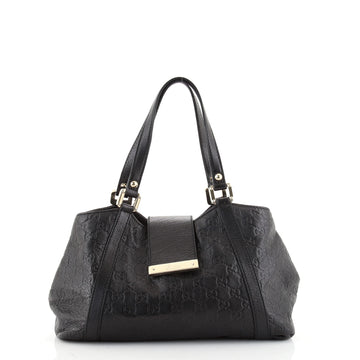Gucci New Ladies Web Hobo Guccissima Leather Small