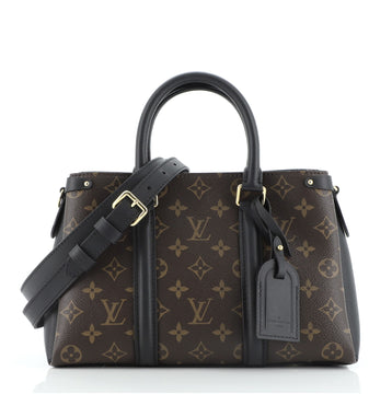 Louis Vuitton Soufflot Tote Monogram Canvas with Leather BB
