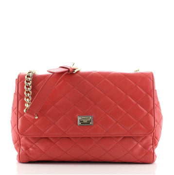 Dolce & Gabbana Miss Kate Shoulder Bag Quilted Vitello Soft Medium