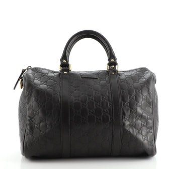 Gucci Joy Boston Bag Guccissima Leather Medium