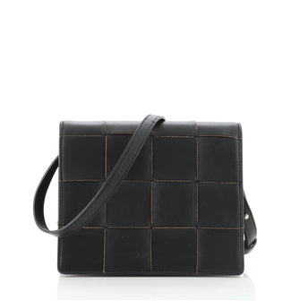 Bottega Veneta Cassette Crossbody Bag Maxi Intrecciato Leather Mini