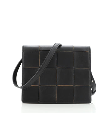 Bottega Veneta Cassette Crossbody Bag Maxi Intrecciato Leather Mini