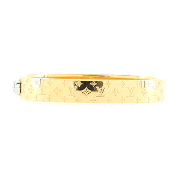 Louis Vuitton Nanogram Cuff Bracelet Metal