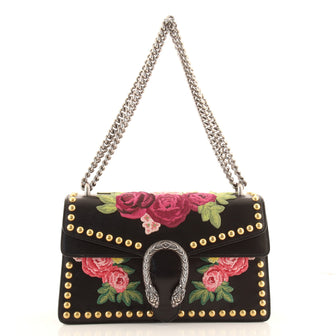Gucci Dionysus Bag Embroidered Studded Leather Small