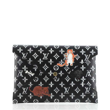 Louis Vuitton Kirigami Pochette Set Limited Edition Grace Coddington Catogram Canvas