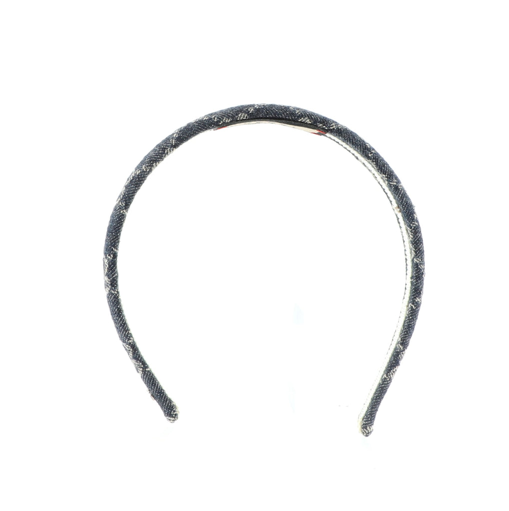 Gucci Headband GG Denim XS 88187