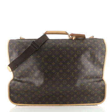 Louis Vuitton Garment Carrier Bag Monogram Canvas Two Hangers
